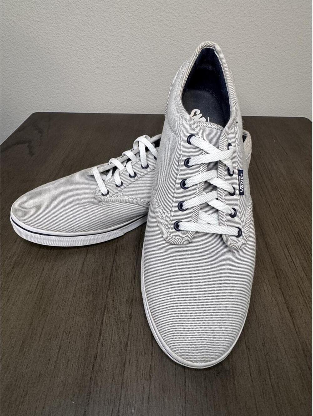 Vans Authentic Lo Pro "Chambray Pinstripe" Low-Tops 🌊🛹